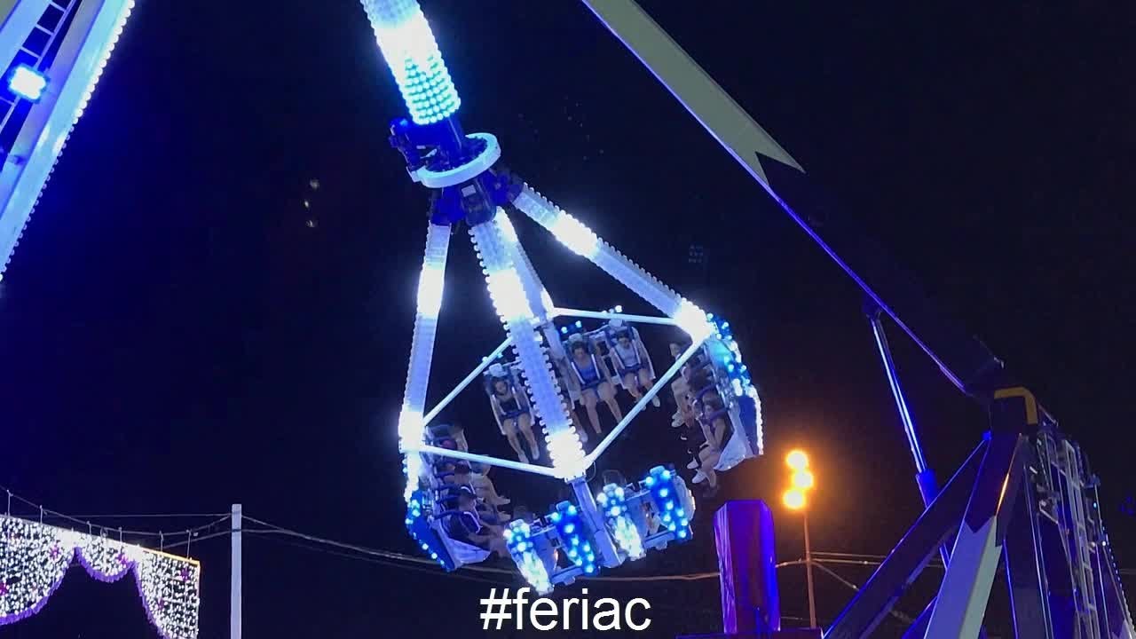 Atracción The King OFFRIDE Feria Puerto de la Torre 2018