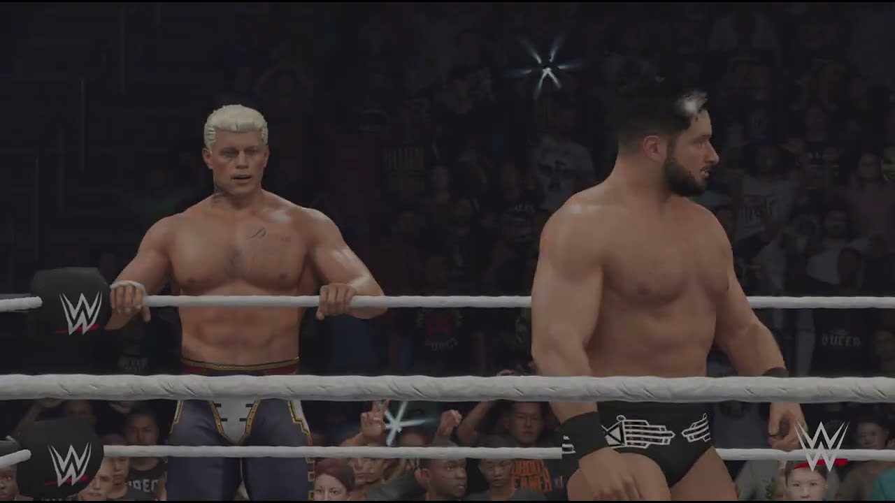 WWE 2K25 Universe Mode: Cody Rhodes & Ethan Page Vs. Alpha Academy | Smackdown