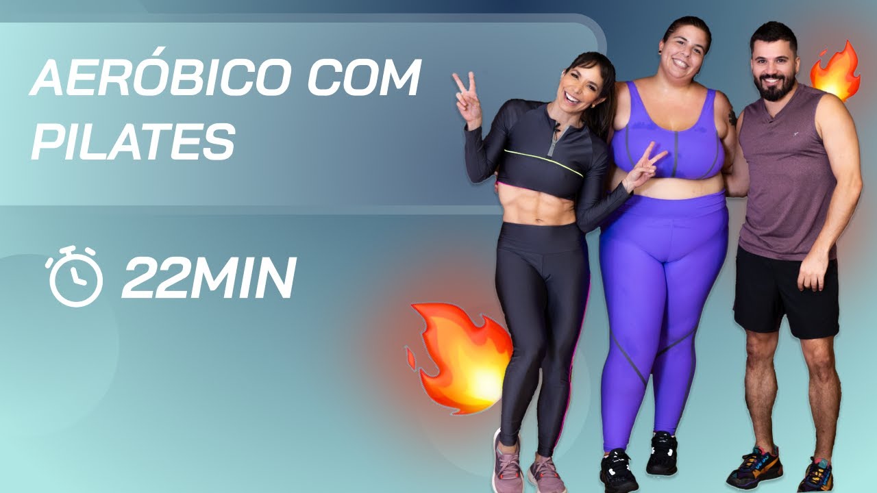 Treino aeróbico com pilates - Carol Borba