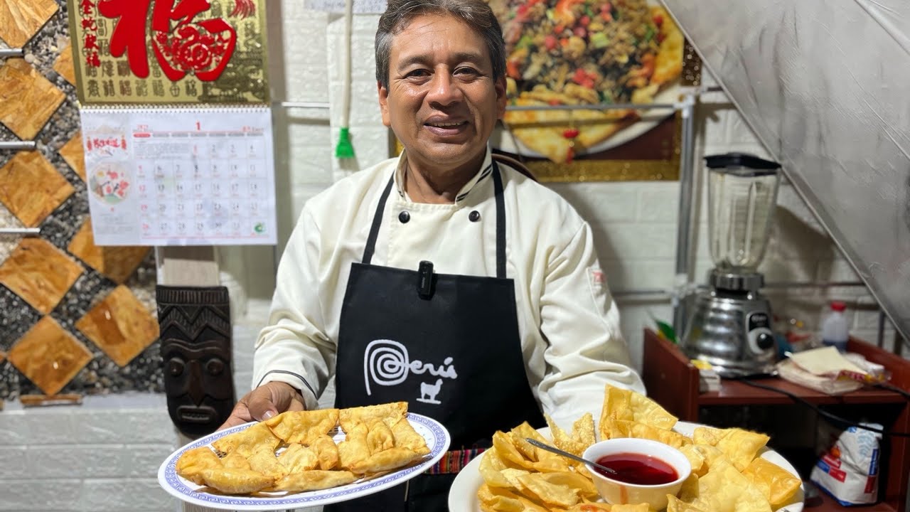 WANTÁN FRITO CON SU SALSA DE TAMARINDO
