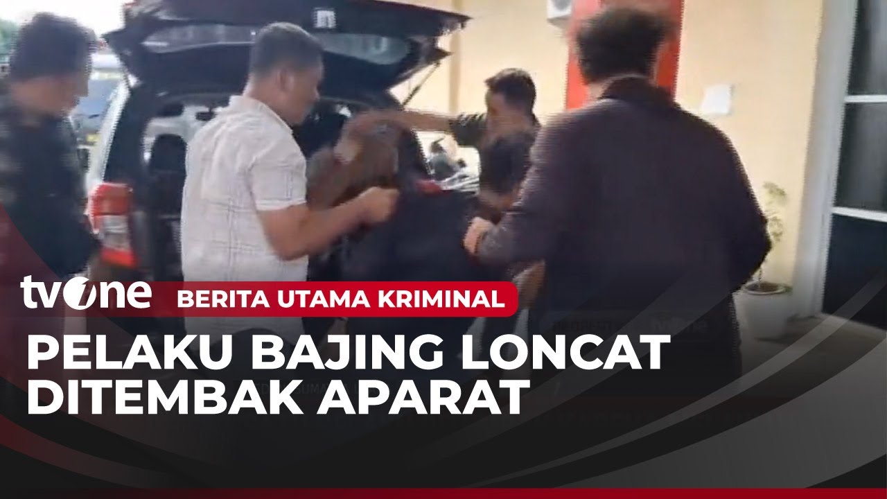 Penangkapan Komplotan Bajing Loncat, Satu Pelaku Ditembak Karena Melawan | Berita Utama Kriminal