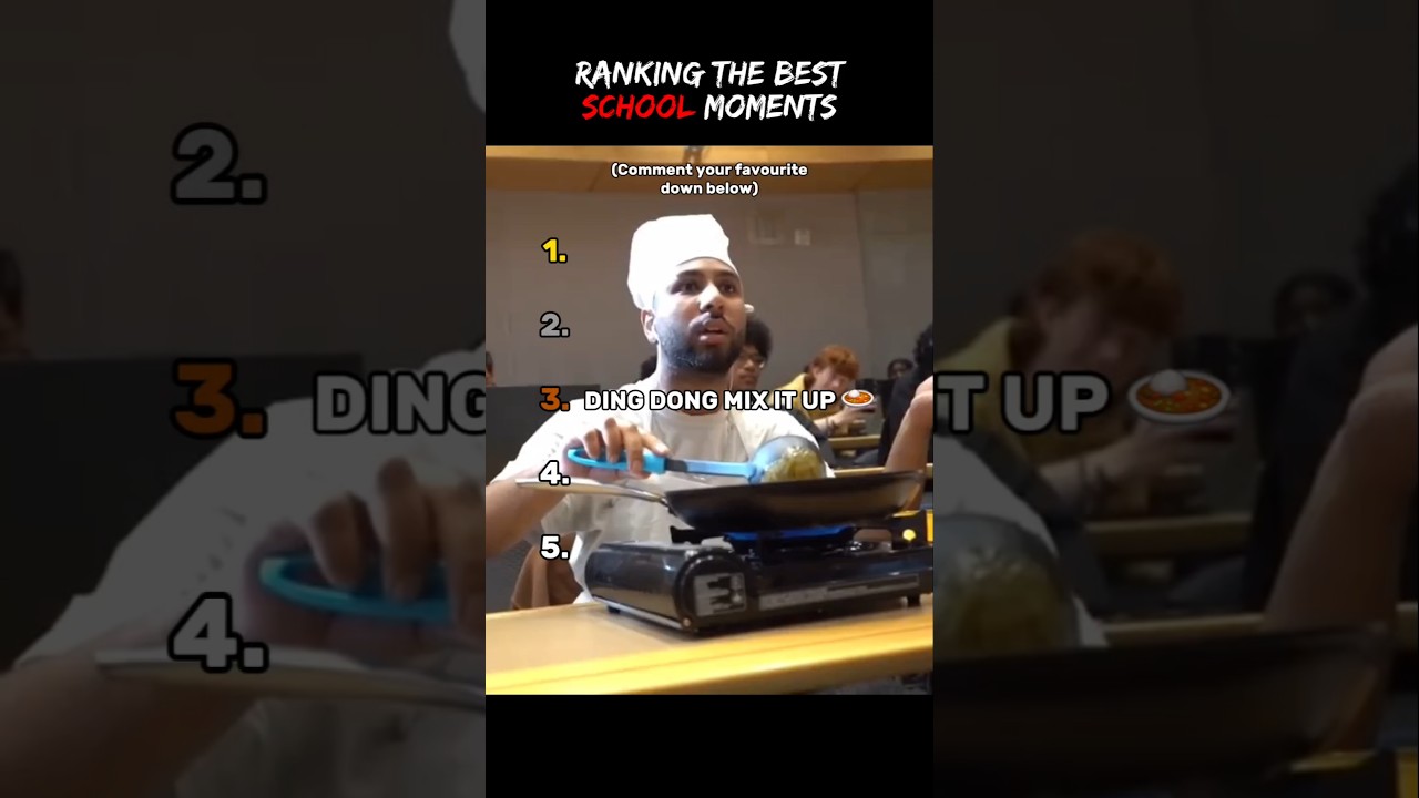 Ranking The Best School Moments!!