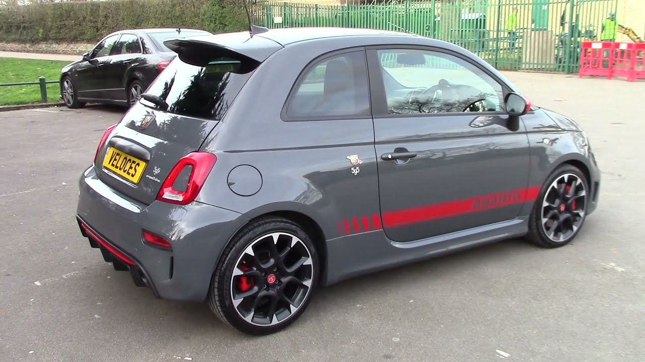 ABARTH 595 COMPETIZIONE IN GRIGIO PISTA COLOUR FOR SALE