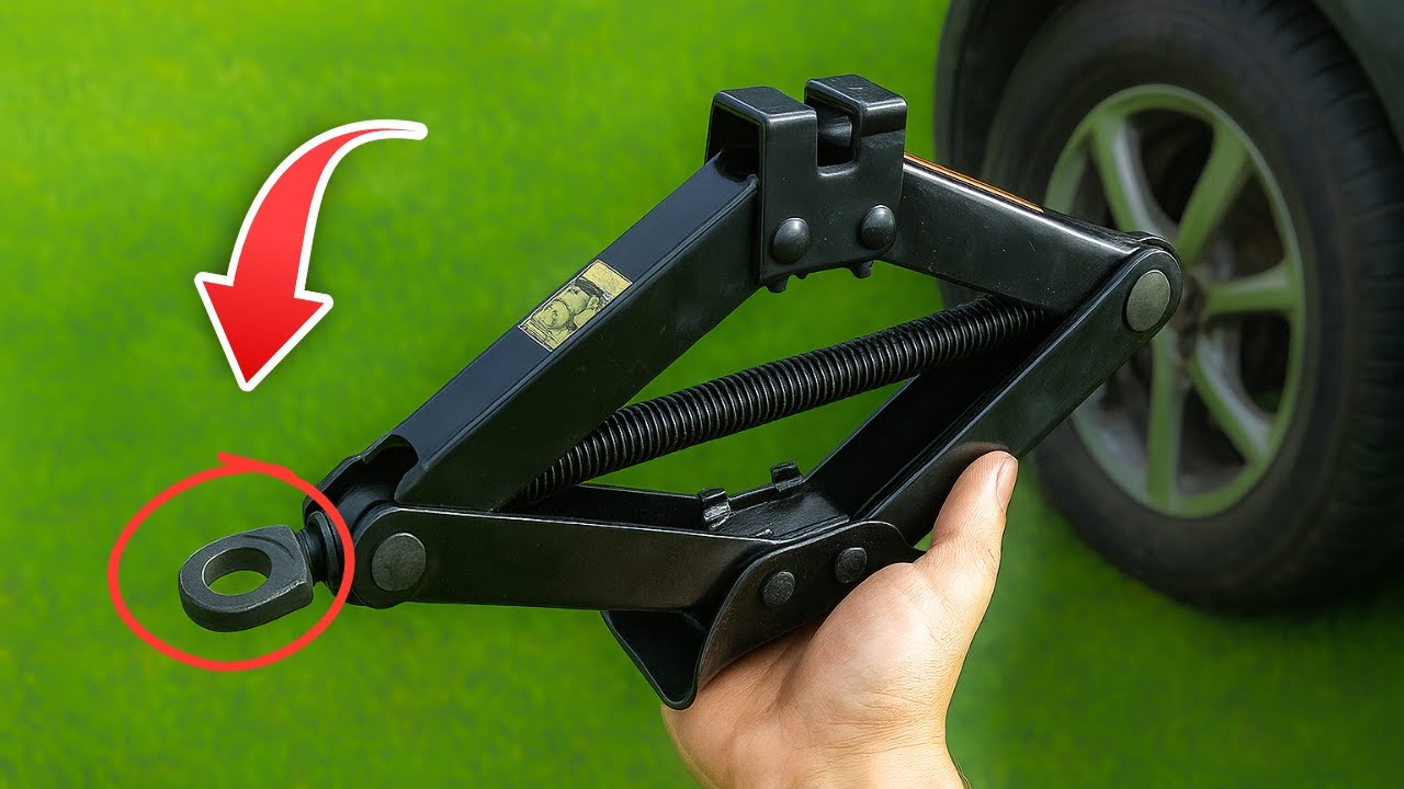 Unique Idea For A Car Jack Everyone Will Want To Learn !
