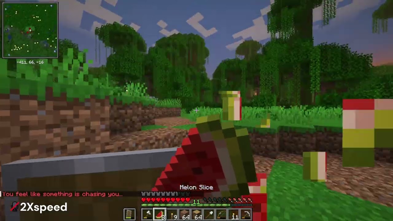 STARTING MY BASE.. UNEXPECTED SURPRISE {Playing a Minecraft Horror modpack}