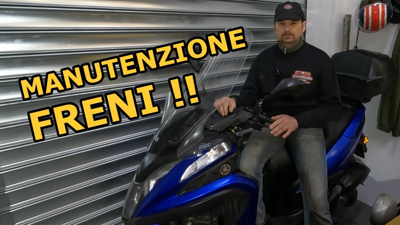 Cambio Pastiglie e Olio Freni su Yamaha Tricity - Guida completa