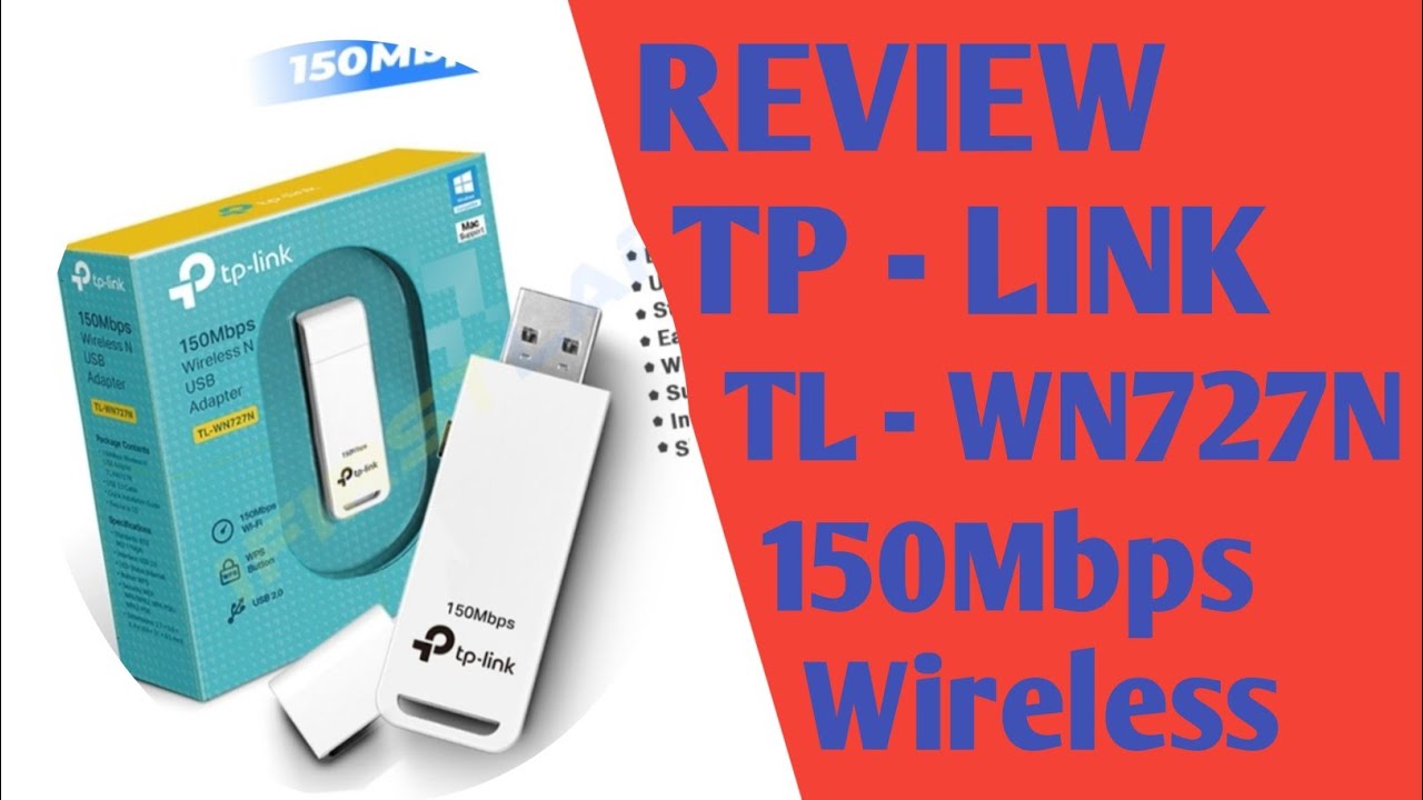 REVIEW DAN INSTALASI TP-LINK TL-WN727N 150Mbps WIRELESS USB