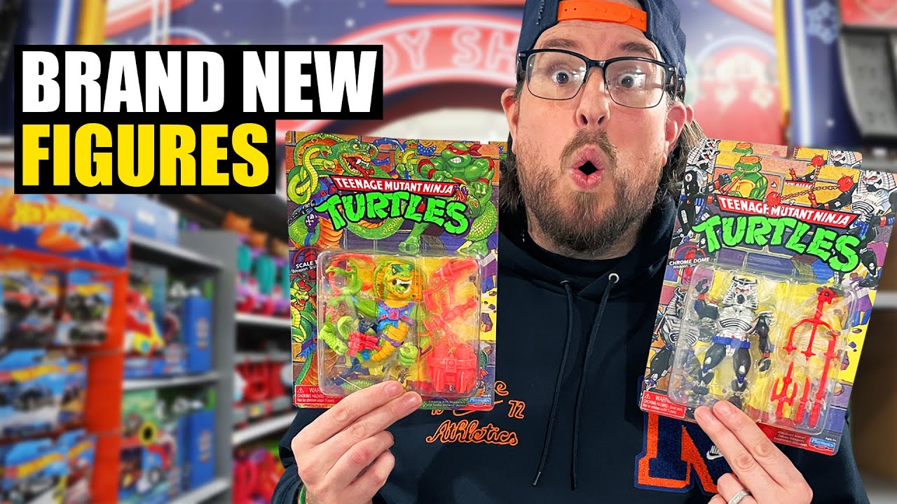 Some brand new TMNT figures are out! We're on the HUNT