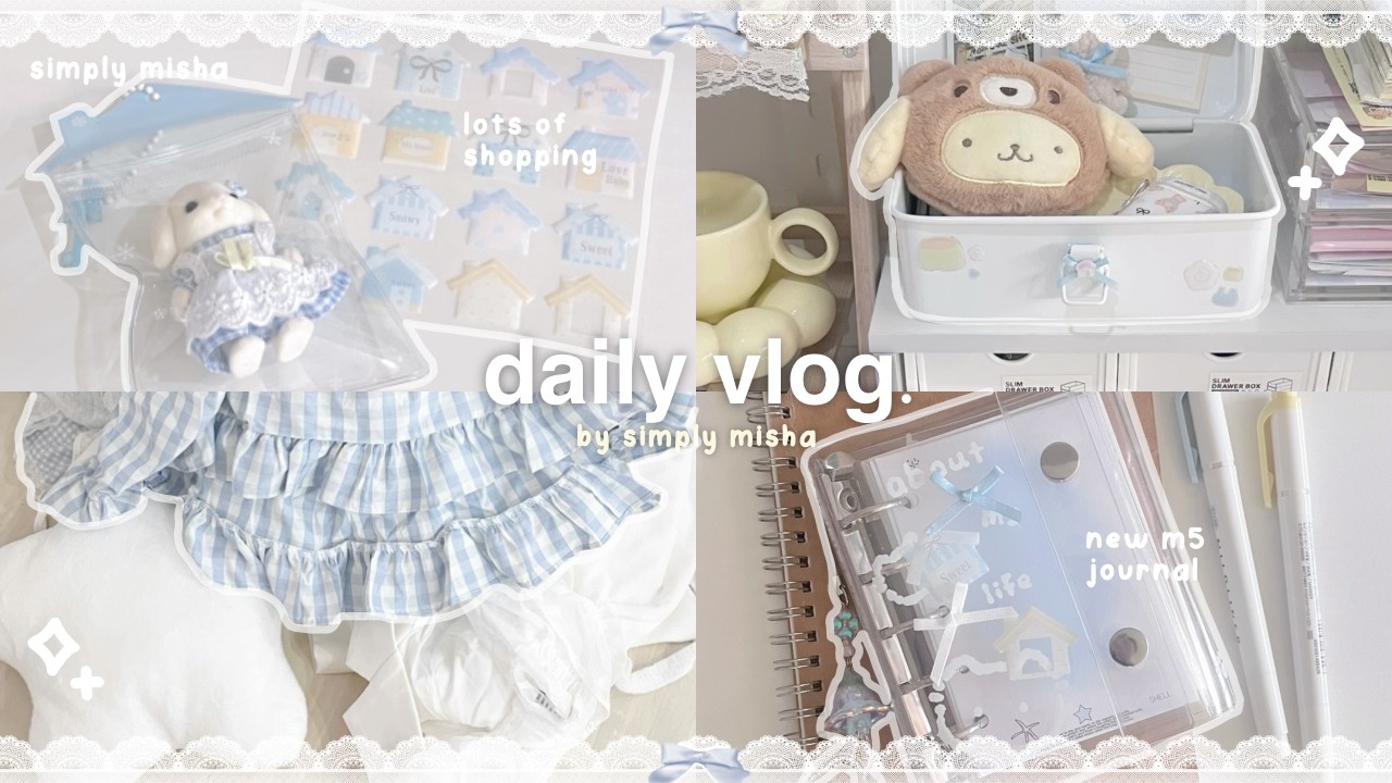 a WIFTY themed vlog🧸🎐: lots of shopping, spending time with family, realities of a YouTuber🪄chicchoi