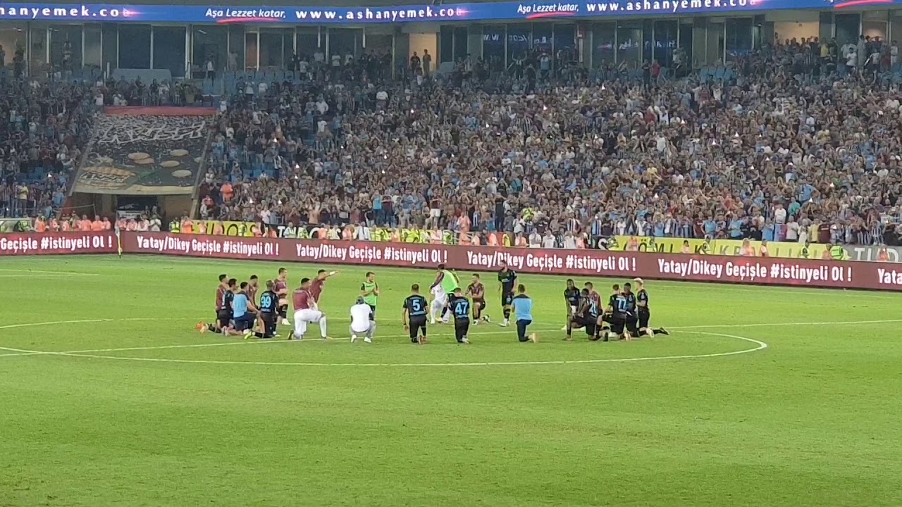 Trabzonspor 4 - 0 Galatasaray Maç sonu Kolbastı