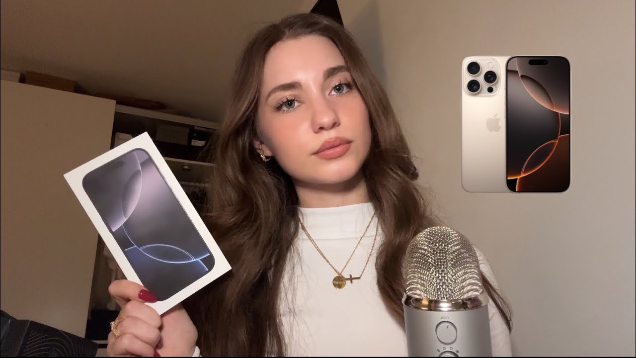 ASMR Unboxing iPhone 16 Pro 📱