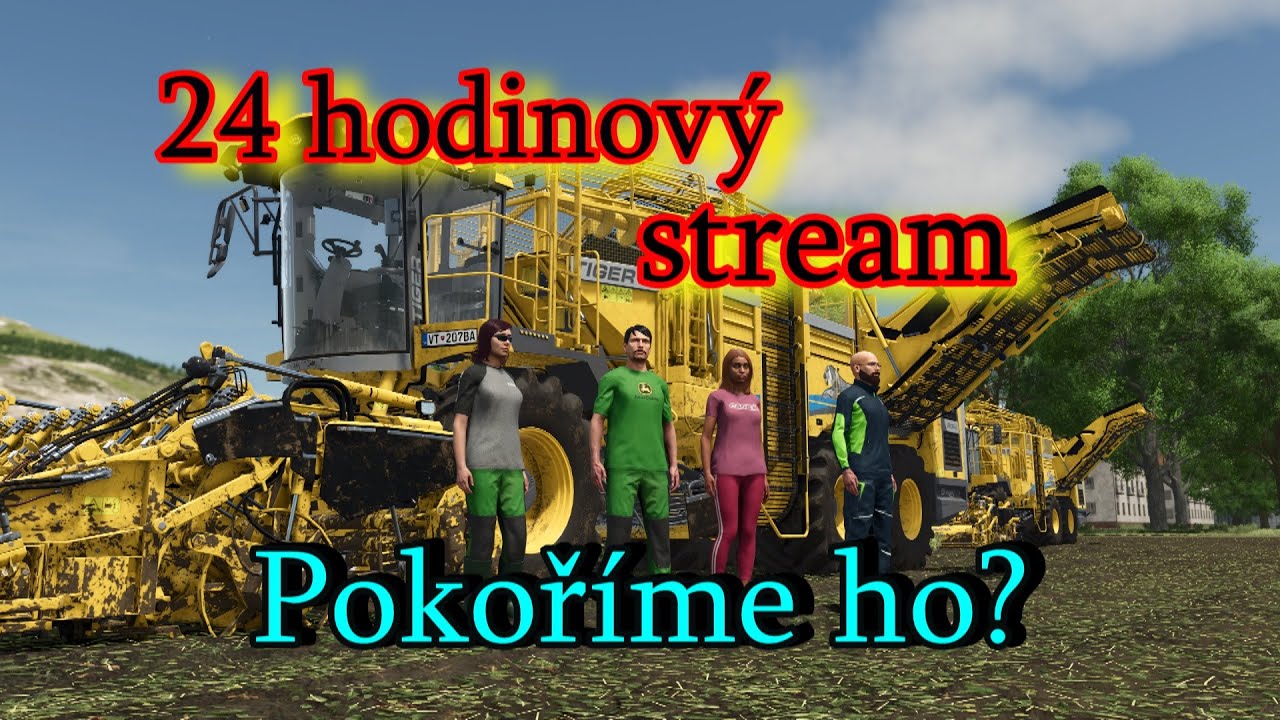 FS25  - 24 hodinov&yacute; stream?  2/3 d&iacute;l  -  Agro Synkov