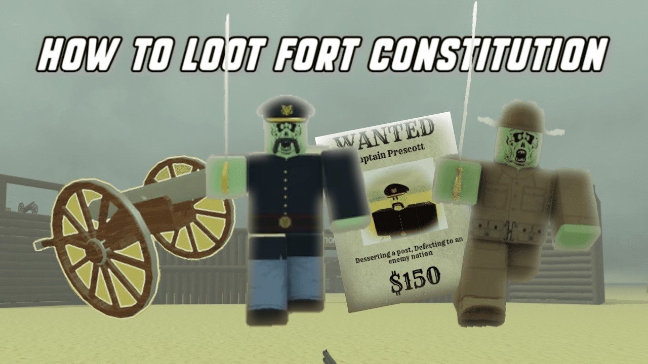 HOW TO LOOT FORT CONSTITUTION IN DEAD RAILS!!!