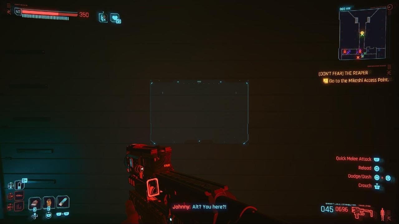 Cyberpunk 2077 Dot Netrunner Destroying Adam Smasher No Overclock Very Hard