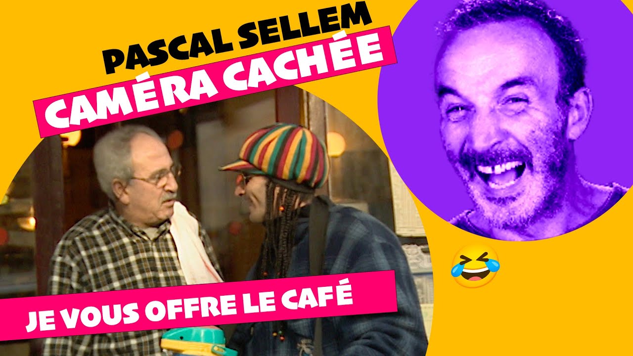 ☕️ 🤣 Pascal Sellem vous offre le caf&eacute;  🔴 Cam&eacute;ra cach&eacute;e #prank