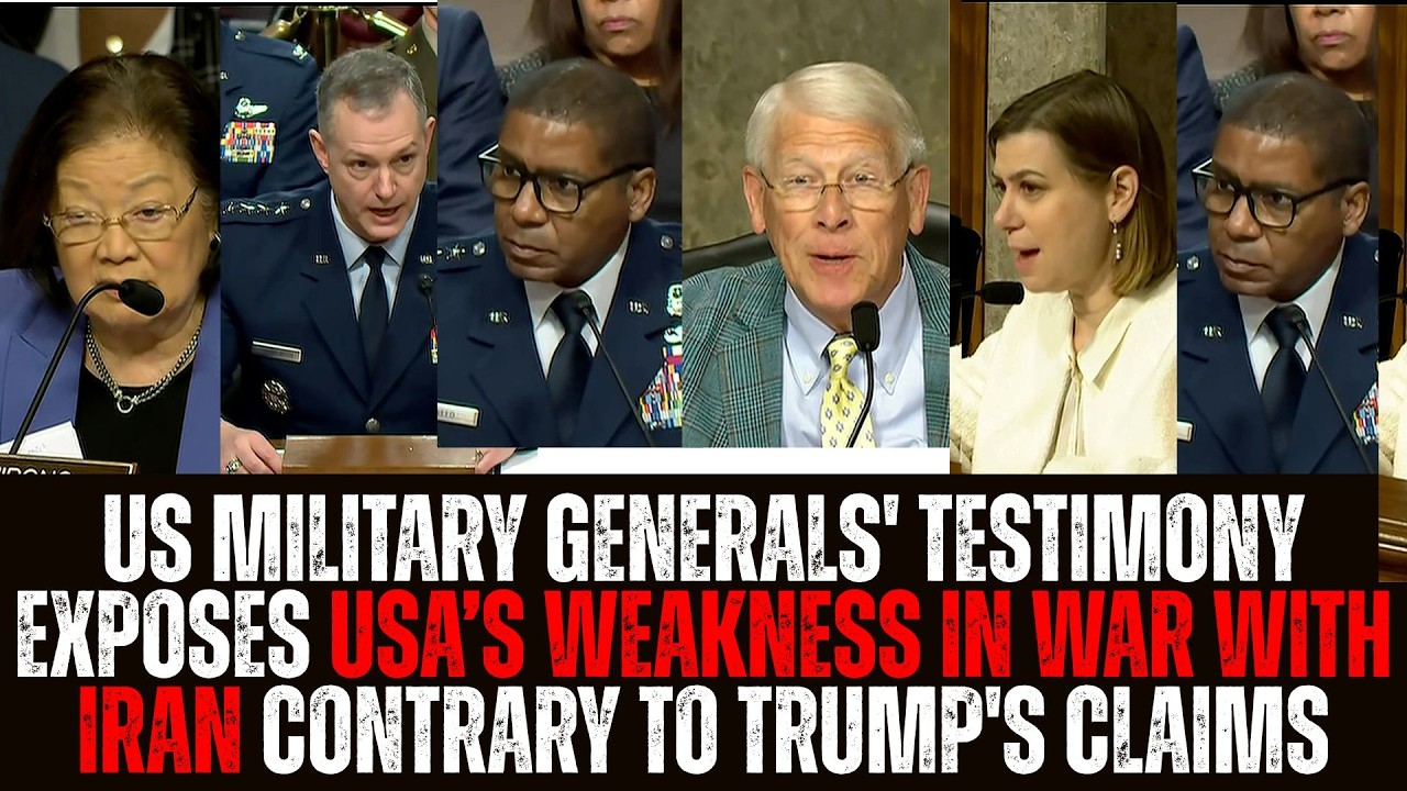 US Military Generals' Testimony Exposes USs Weakness In War With Iran Contrary To Trump's Claims