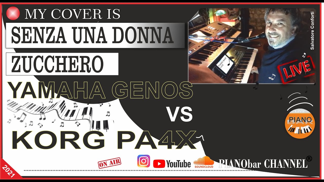 SENZA UNA DONNA #genos vs #pa4x  (#coversong  #zucchero )