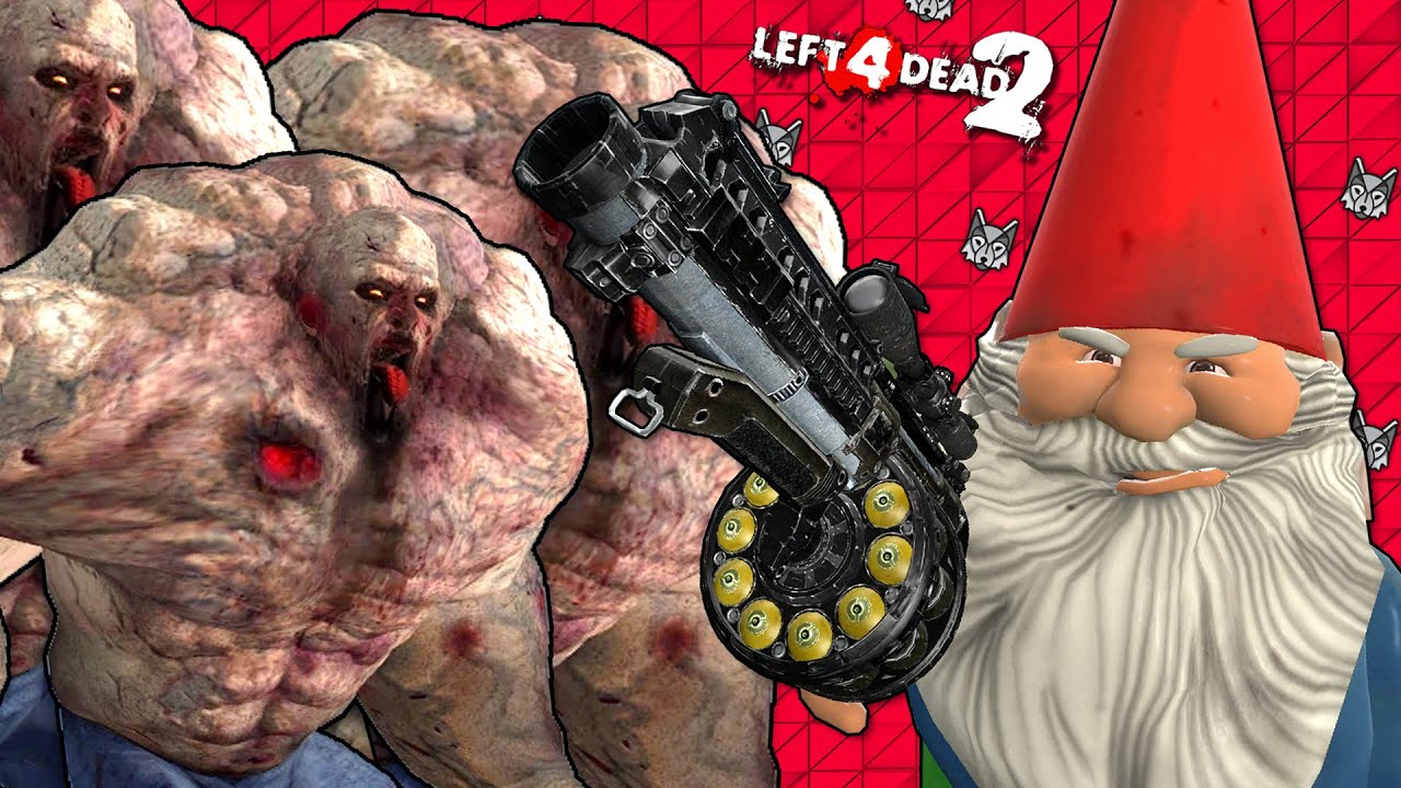 Left 4 Dead 2: Уморительные моменты «танкового бега» с ребятами