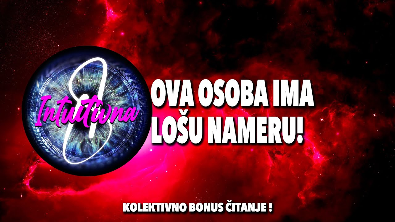 🎲OVA OSOBA IMA LOŠU NAMERU!🎲 Tarot citanje🔮Koletkivno otvaranje @Intuitivna8