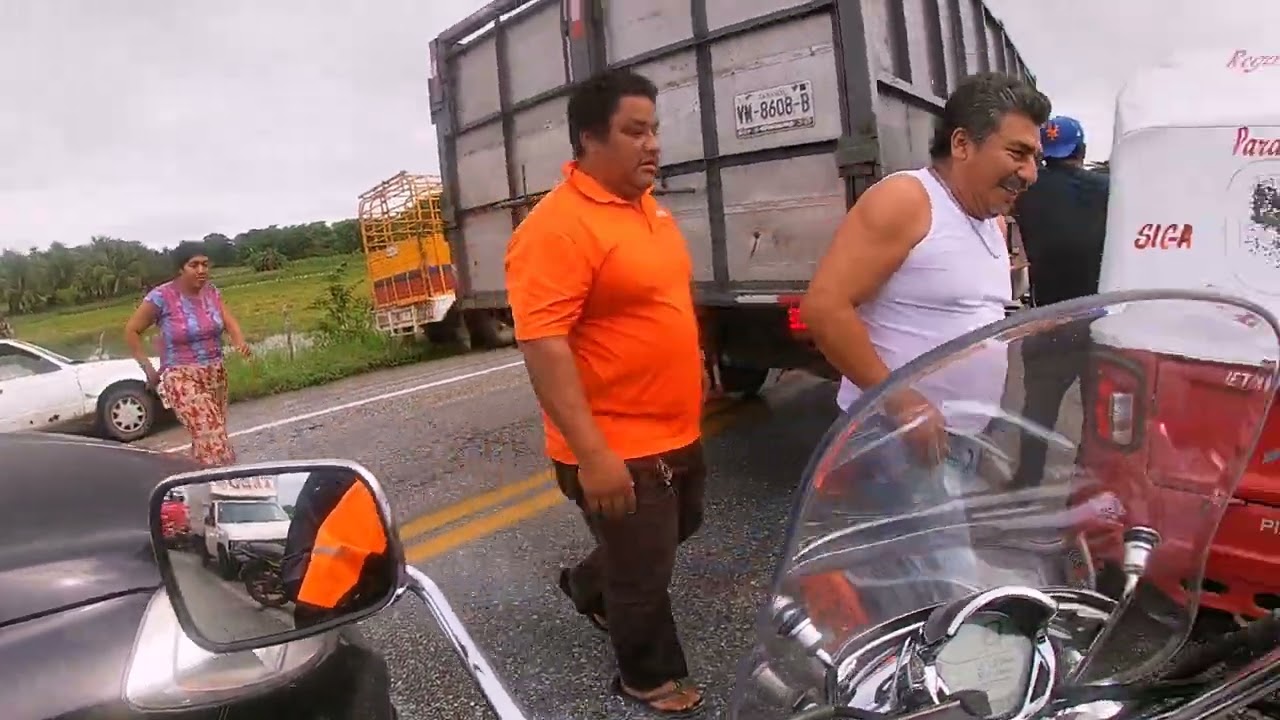 Villahermosa-Cancún en moto (1ª parte)🏍️😄👍🇲🇽