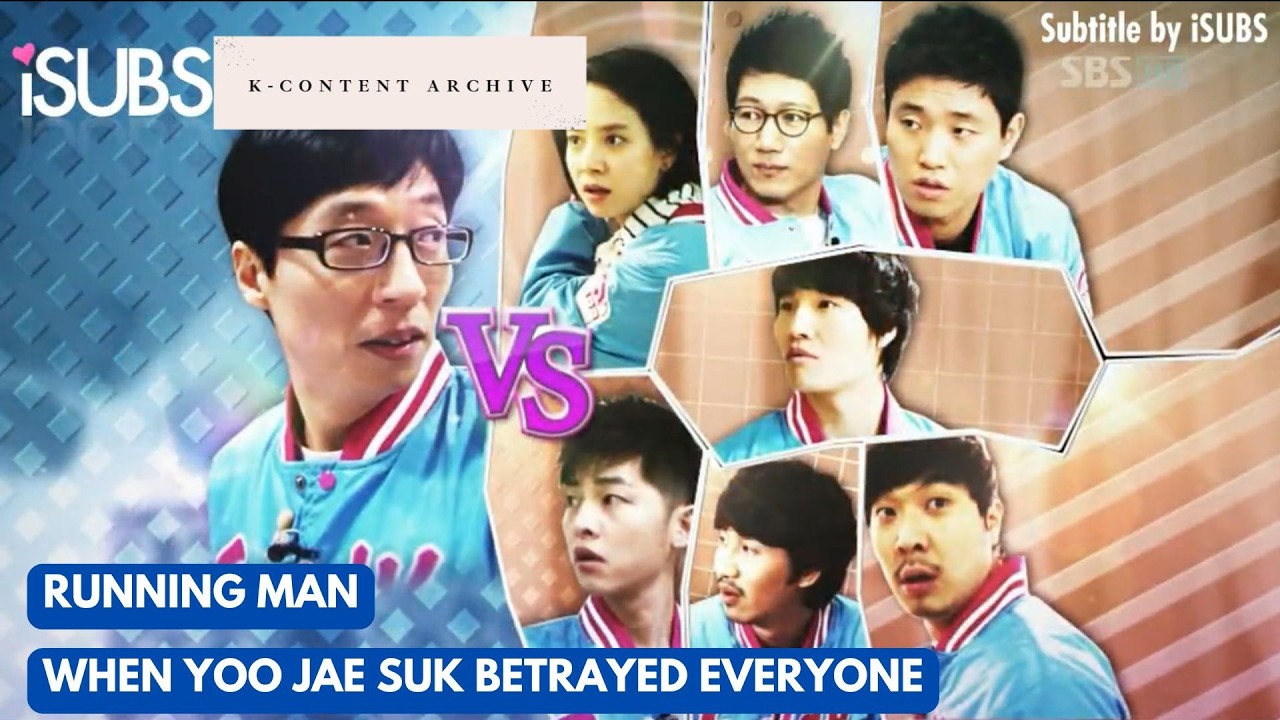 When Yoo Jae-suk Betrayed Everyone #runningman #funnymoments