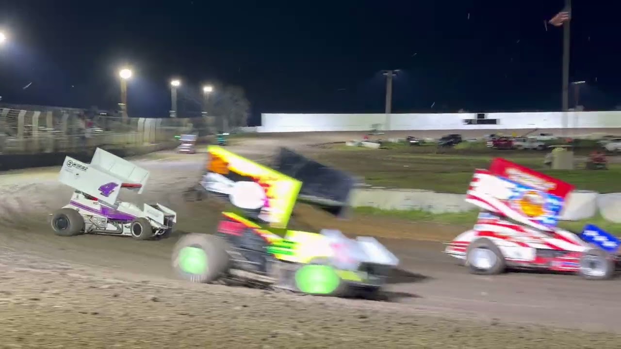 2026 Toller Memorial Crate sprint car race my best finish and an exciting finish 