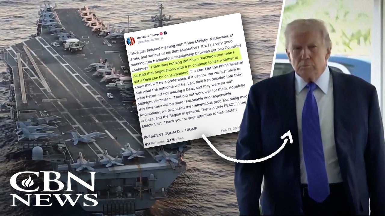 Trump Pushes Iran Deal — But Military Option Looms