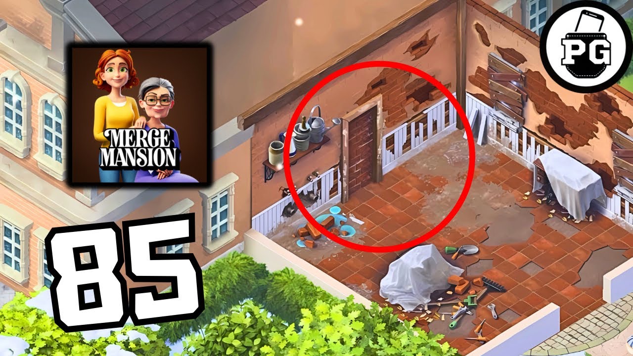 Secret Door To The Mansion? 🏡 Merge Mansion - Gameplay Walkthrough |Part 85|