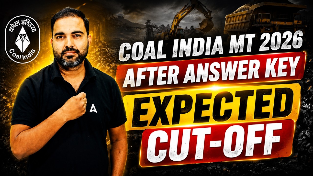 Coal India Expected Cutoff 2026 | Coal India MT Expected Cutoff 2026 | Coal India Cut Off 2026