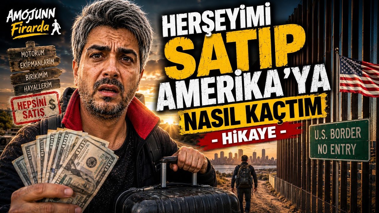 Gece Yarısı TikTok Y&uuml;z&uuml;nden İşimi ve Eşimi Bıraktım 😡 | Amerika'ya Ka&ccedil;ma Hikayem