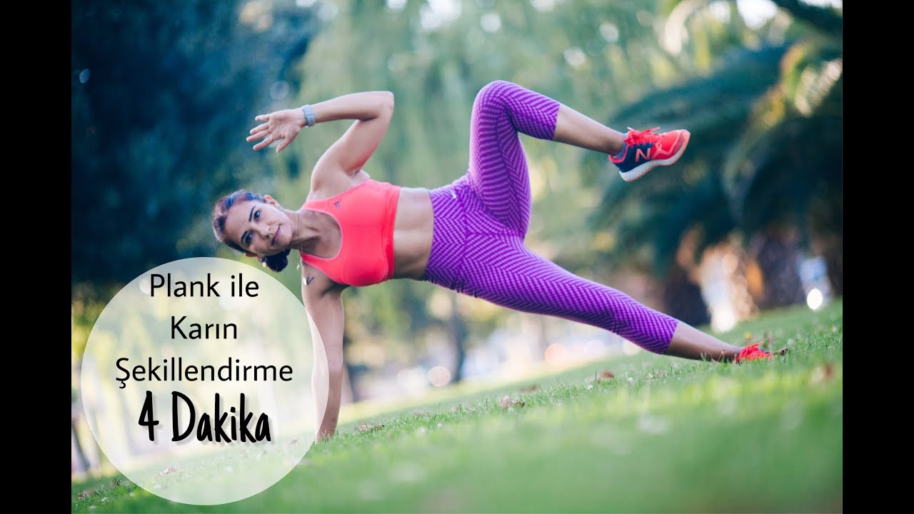 Plank ile Karın Bölgenizi Şekillendirin I 4 Dakika