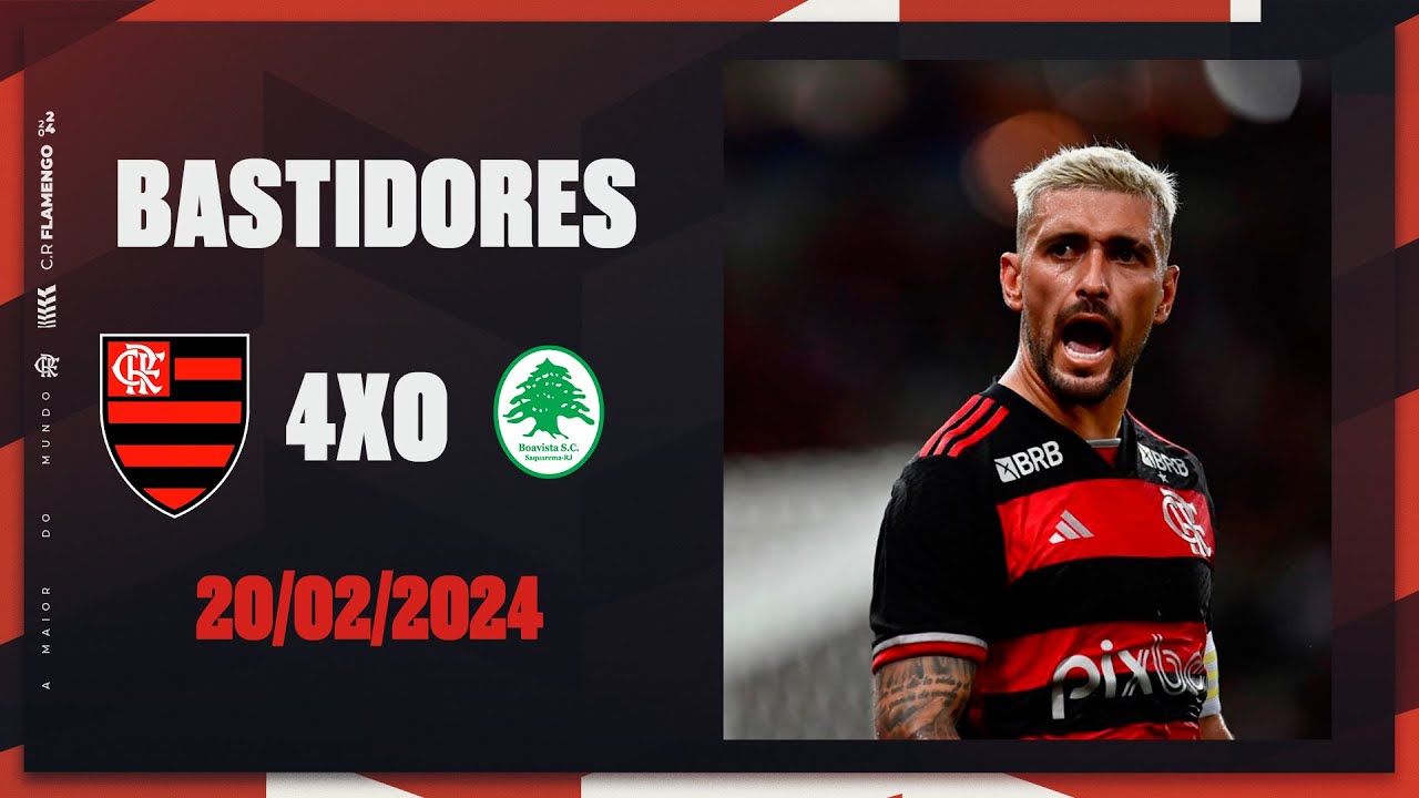 Bastidores | Flamengo 4x0 Boavista