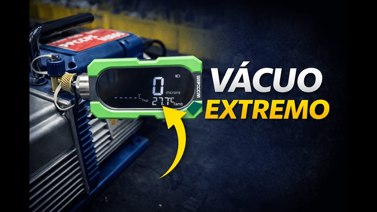 Esse óleo levou a bomba a vácuo EXTREMO