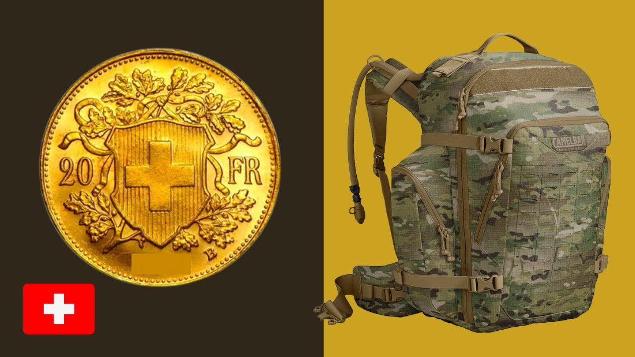 Le sac d'évacuation que la Suisse conseille 🇨🇭 (BOB. Bug Out bag)