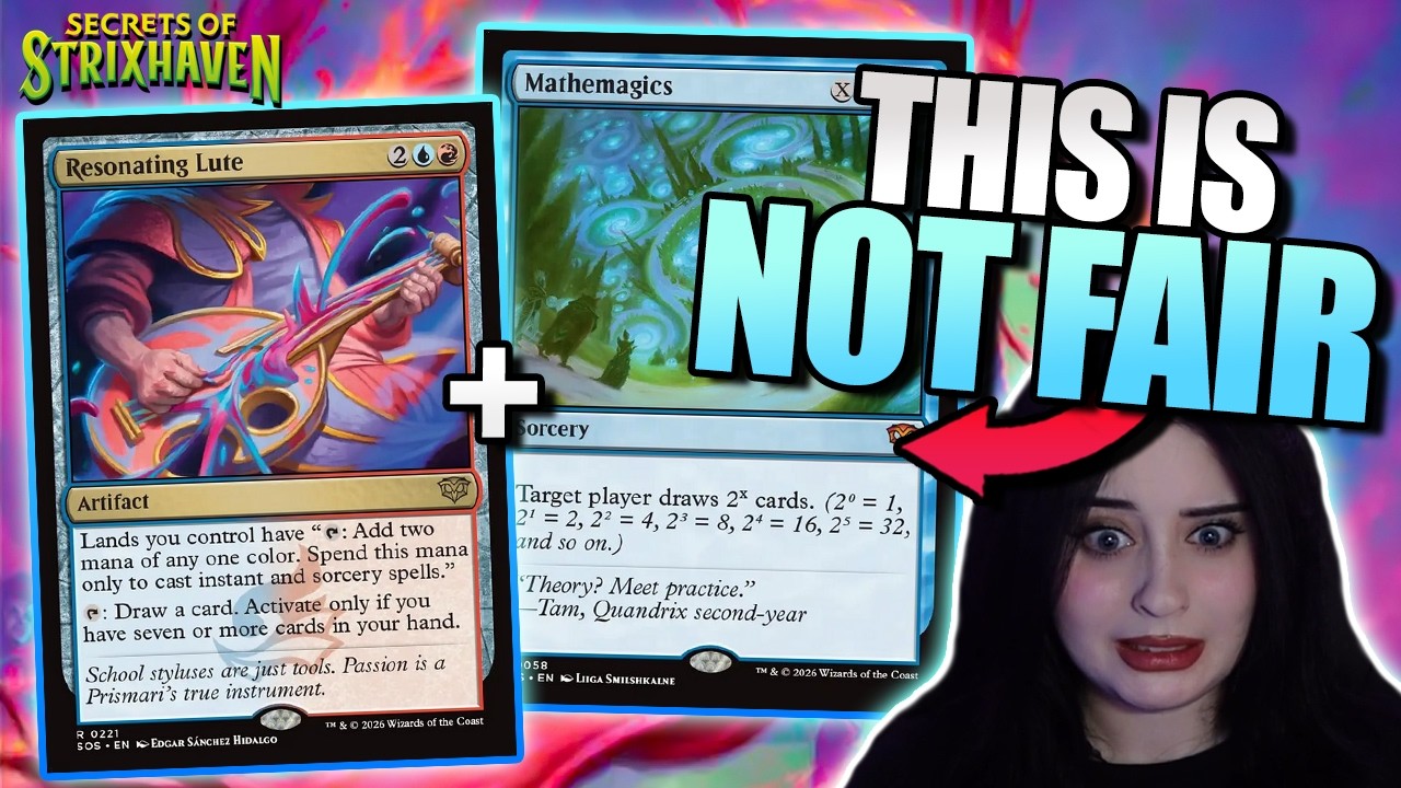 Resonating Lute Broke Control Decks! | Secrets of Strixhaven Standard MTG Arena