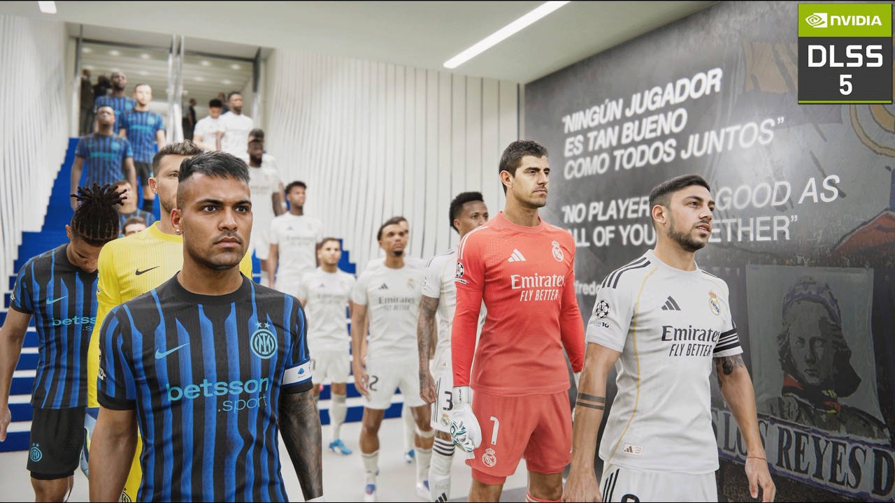 PES 2026 | 4K DLSS 5 RenoDX Mod |  Santiago Bernabeu 2026 Neural Rendering Showcase | RTX 5090 |