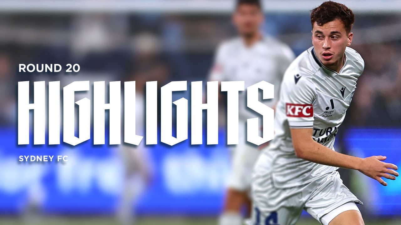Sydney FC v Melbourne Victory - Shark Highlights | Isuzu UTE A-League 2025-26 | Round 20