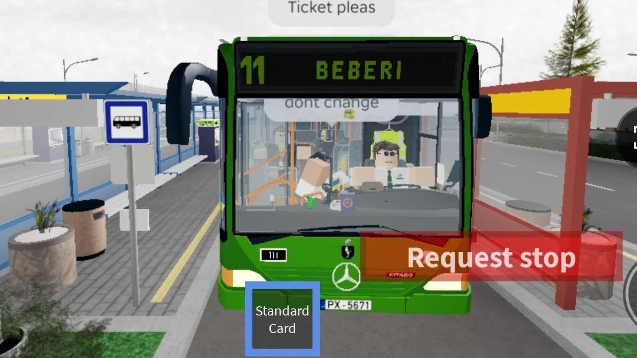 Roblox Lugane Line 11 Bus 111 Mercedes citaro O530