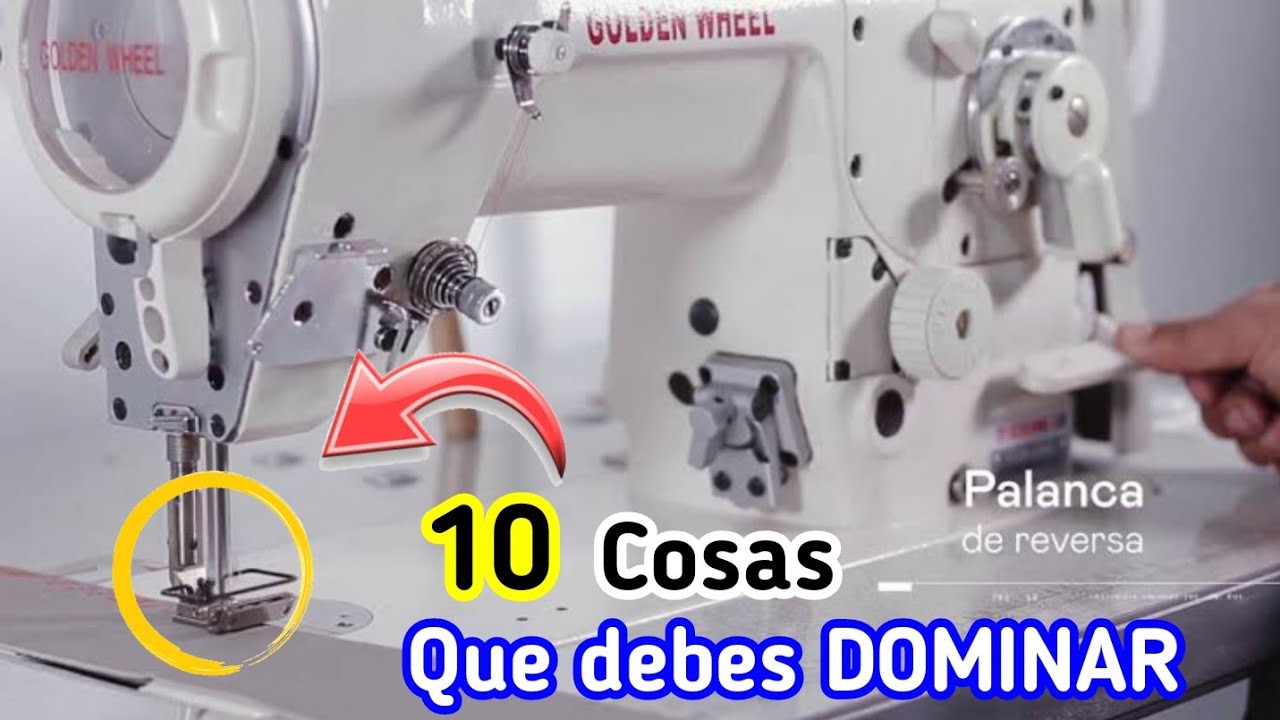 Cosas que debes saber de una Máquina Zigzag 20U43 ( GRAJO ) / USO CORRECTO