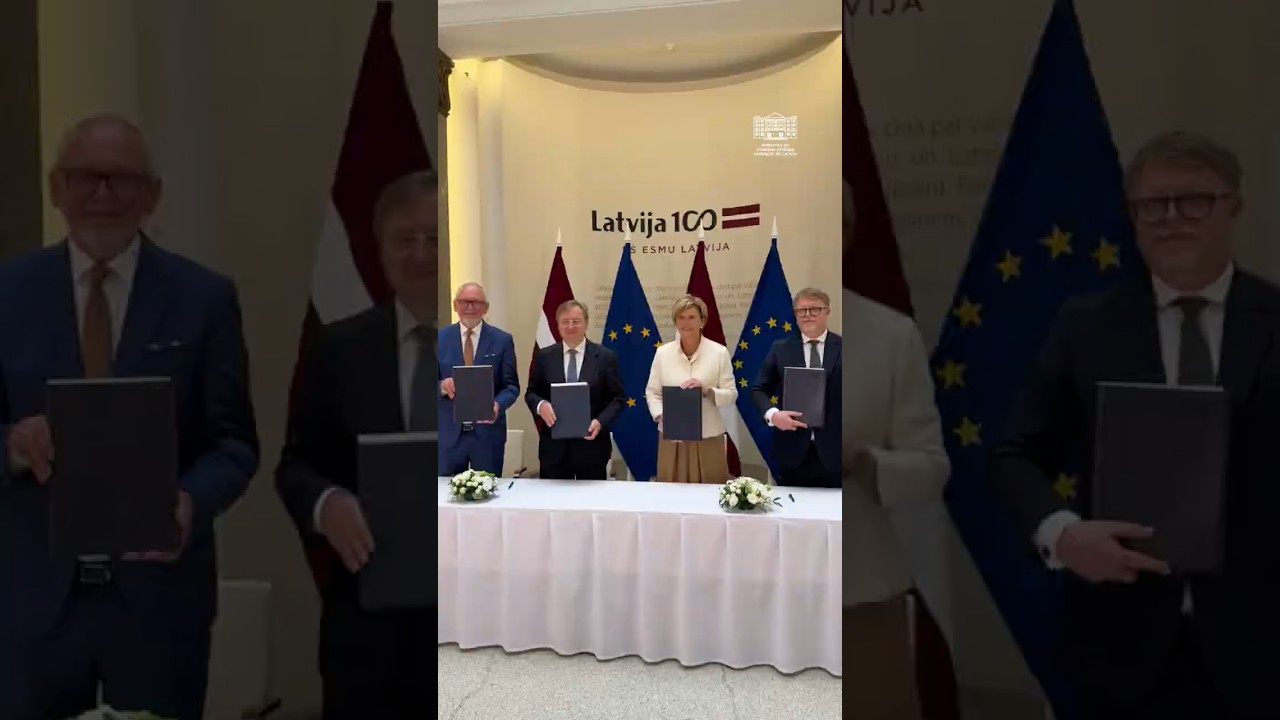 The MFA of Latvia signs a memorandum of cooperation with LU, RTU, and RSU #LV2028EU