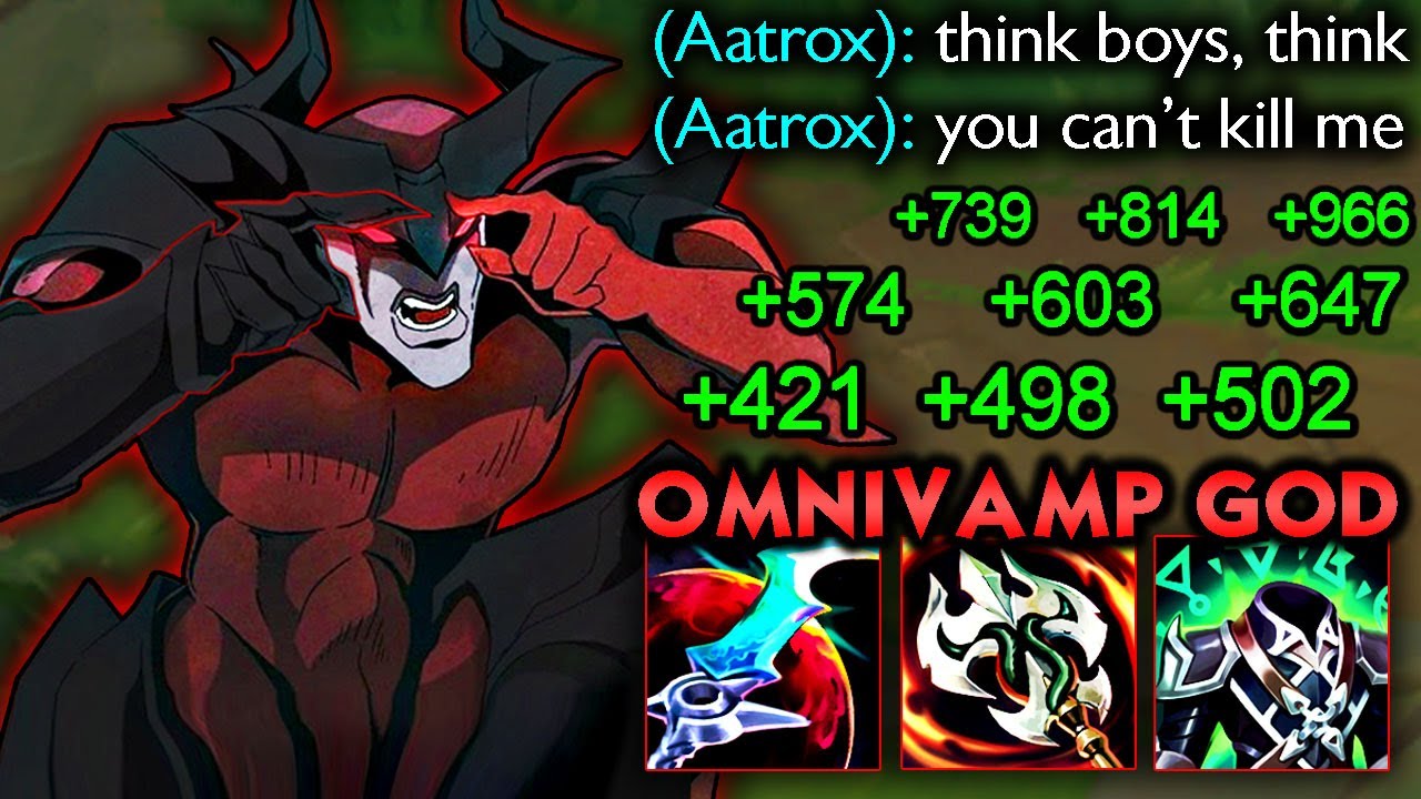 AATROX IS BROKEN IN 2022 (MAX OMNIVAMP)