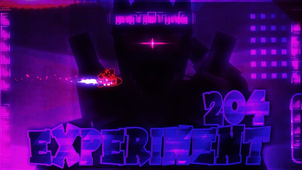 [4K] “Experiment 204” 100% (Medium Demon) By HHyper | W/Coin 🥈 [Mobile 185hz] GD 2.207