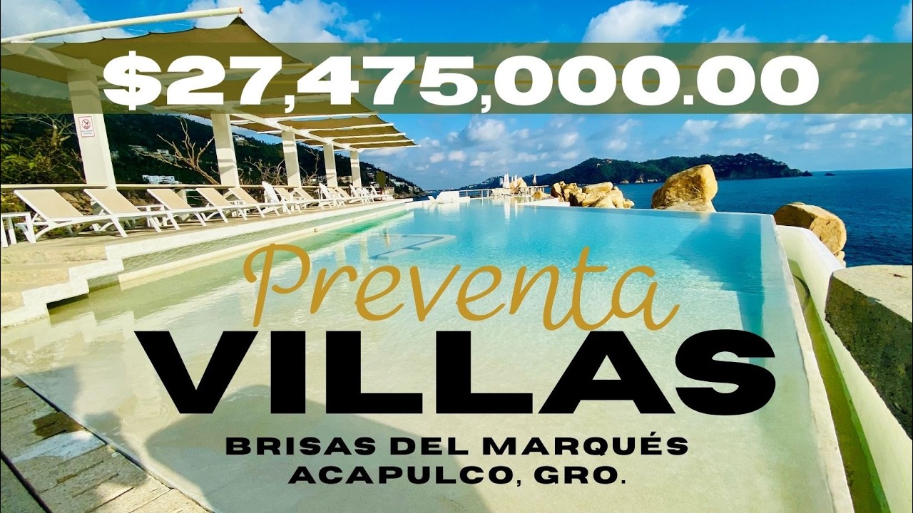 🏝️ Un Refugio Privado Sobre el Acantilado | Villas de Lujo en Acapulco