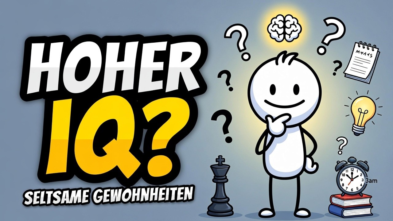 10 seltsame Gewohnheiten, die auf einen hohen IQ hinweisen