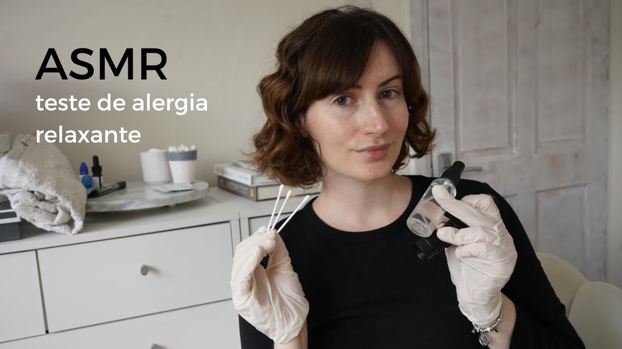 Teste de Alergia na Pele - ASMR | SOLANGE PRATA