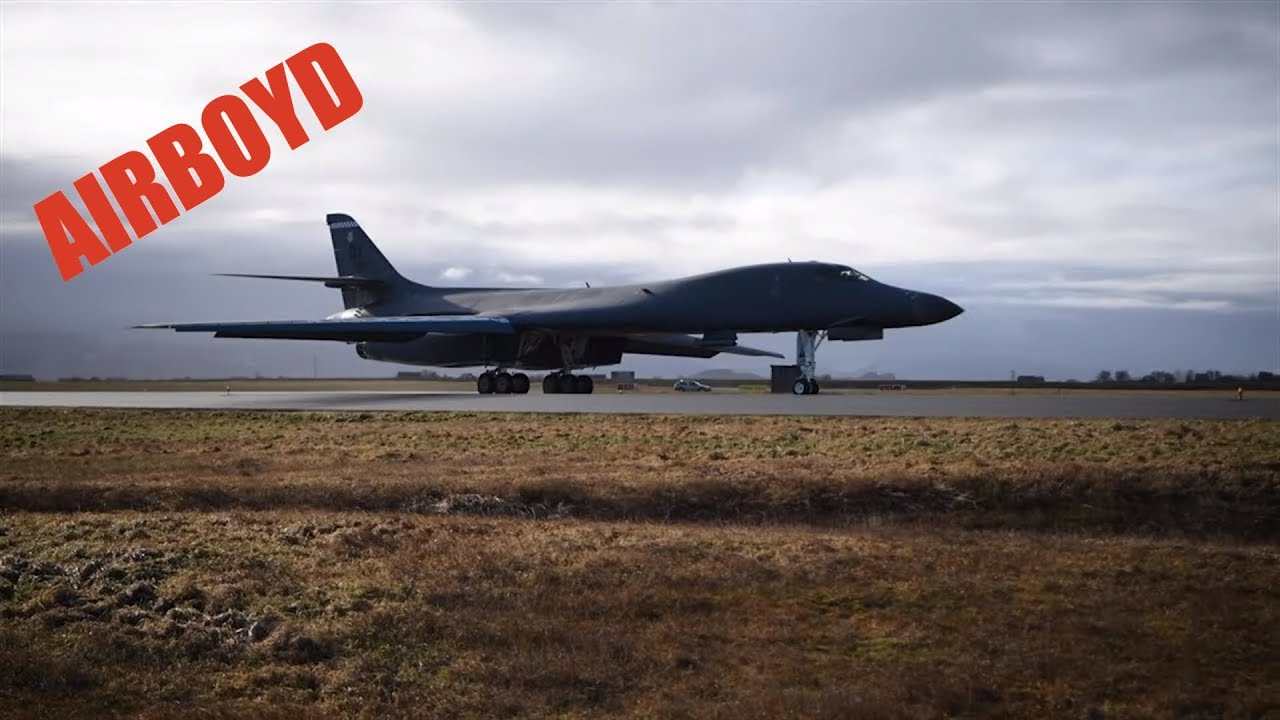 B-1Bs Operating Out Of Ørland Air Base Norway