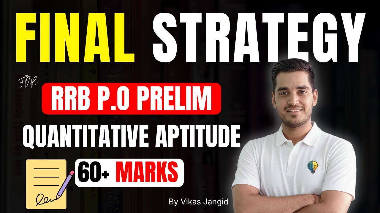QUANT | FINAL PAPER ATTEMPTING STRATEGY | RRB PO PRE 2025