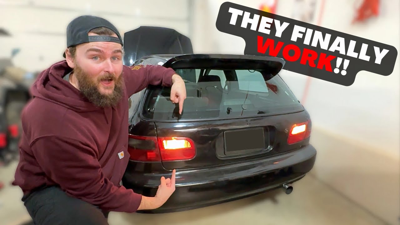 HOW TO WIRE REVERSE LIGHTS ON MANUAL SWAPPED CIVICS!