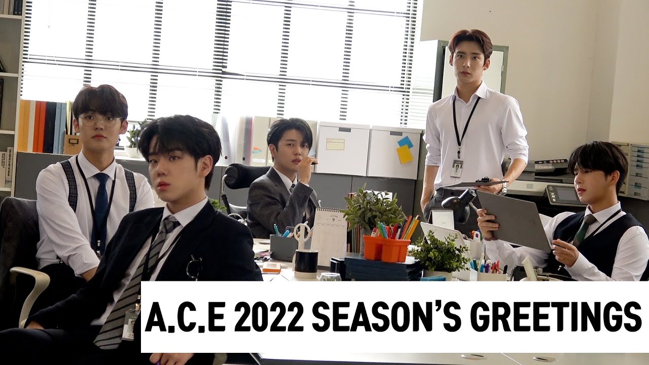[BEHIND WITH] A.C.E 2022 SEASON'S GREETINGS 비하인드 영상 공개! l WELCOME TO A.C.E COMPANY BEHIND VIDEO