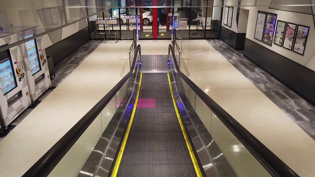 イオンスタイル いわき小名浜店 エスカレーター、オートスロープ【HITACHI】